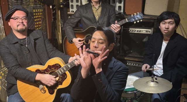 The Broken Blues Band 5 高遠ジャズ&ブルース 2026 第4弾出演アーティストとして発表された、東京拠点のブルースバンド The Broken Blues Band のアーティスト告知画像。