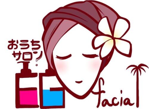 ネイルチップとキューティクルケアを体験する手元の様子